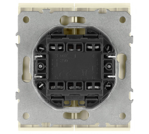 Переключатель Эра Arktik 16-1106-02 двойной 10АХ-250В слоновая кость Б0070365