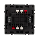 Выключатель проходной 2 кл софт-тач черный оникс Arlight SWT-MKP2-SFPL-BK (250V, 10A) 054255(1)