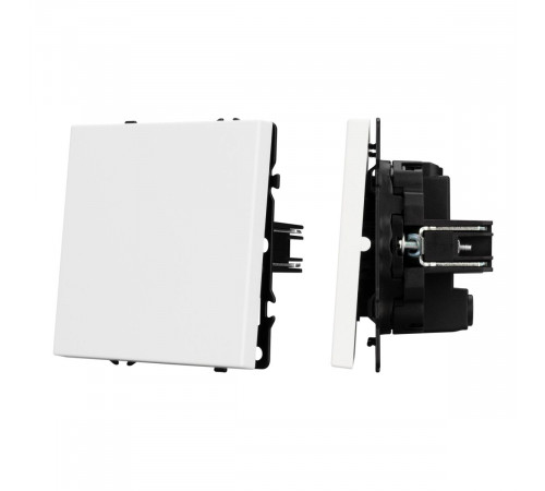 Механизм выключателя одноклавишный перекрёстный Arlight SWT-NOBE-MKX1-SFPL-WH (230V, 10A) 054234