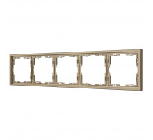 Рамка пластиковая Arlight FRM-NOBE-SFPL-5-GD 054229