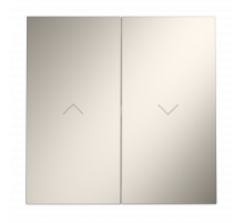 Клавиши для выключателя жалюзи Voltum S70 (кашемир) VLS002503