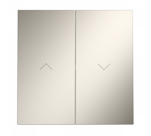 Клавиши для выключателя жалюзи Voltum S70 (кашемир) VLS002503