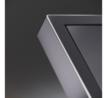 Клавиши для выключателя/переключателя двухклавишного S70 Metal (антрацит) Voltum VLSM000312