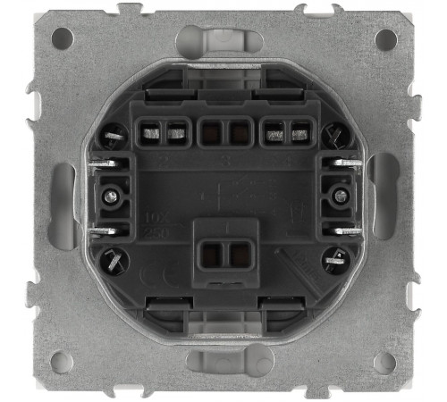 Выключатель ЭРА Galaxy 15-1107-01 тройной 10АХ-250В IP20 белый Б0070713