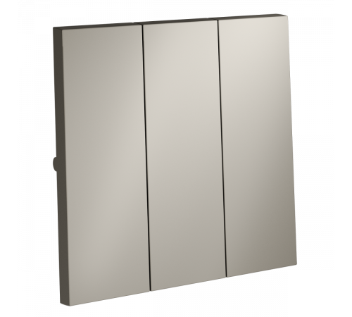 Клавиши для выключателя/переключателя трехклавишного Voltum S70 (кашемир) VLS000503