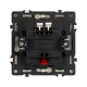 Механизм выключателя двухкавишный непроходной Arlight LED SWT-NOBE-MK02-SFPL-L-GD (230V, 10A) 054265