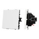 Выключатель проходной 1 кл софт-тач белый кварц Arlight SWT-MKP1-SFPL-WH (250V, 10A) 054235(1)