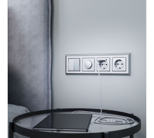 Выключатель двухклавишный с подсветкой Werkel W1120106  4690389164859 a050883