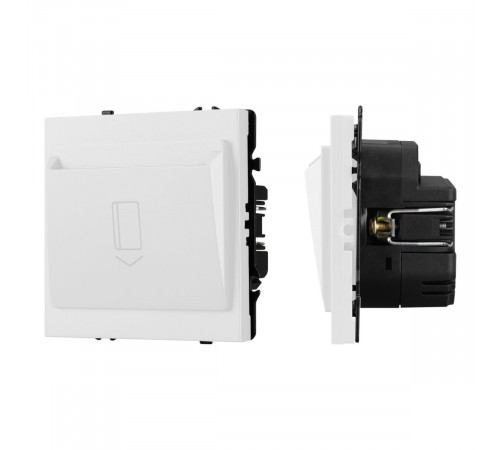 Выключатель карточный магнитный софт-тач белый кварц Arlight SWT-CRD-SFPL-WH (250V, 25A) 064817