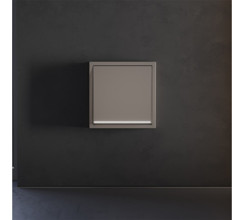 Клавиша для выключателя/переключателя одноклавишного с подсветкой Voltum S70 (капучино) VLS000214