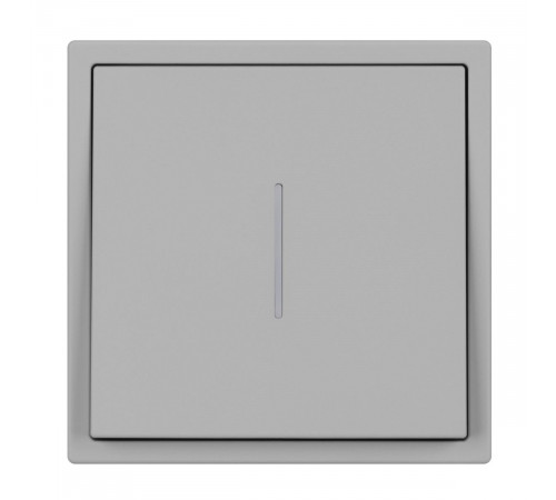 Выключатель 1 кл подсветка софт-тач никель Arlight SWT-MK01-SFPL-L-IS (250V, 10A) 059425(1)