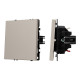Выключатель звонковый 1 кл софт-тач кашемир Arlight SWT-MKR1-SFPL-CA (250V, 10A) 059436(1)