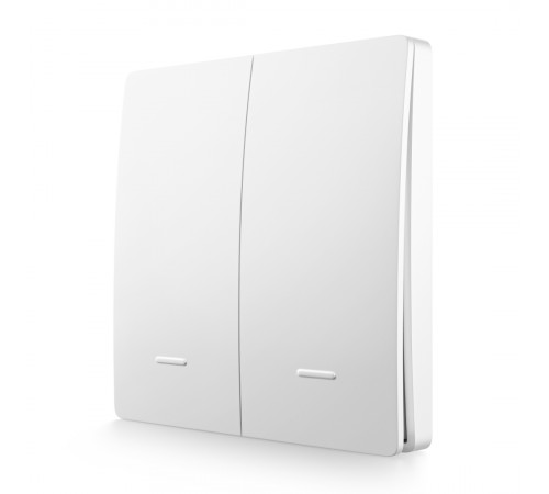 Выключатель кинетический 2кл., IP44, 2,4 ГГц, Smart, бел. Apeyron 04-72