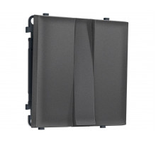 Комплект механизма 3-кл выключателя SIGMA Антрацит серый 10A-250V QUANT PRO Ambrella Volt MS655010 (SP6550, PR133)
