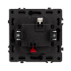 Выключатель звонковый 1 кл софт-тач черный оникс Arlight SWT-MKR1-SFPL-BK (250V, 10A) 054270(2)