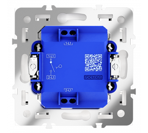 Выключатель одноклавишный Voltum S70 VLS010102 Выключатель одноклавишный Voltum S70 VLS010102