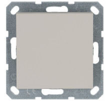 Выключатель одноклавишный перекрестный 10A 250V с накладкой, цвет Тауп Jasmart G3013T
