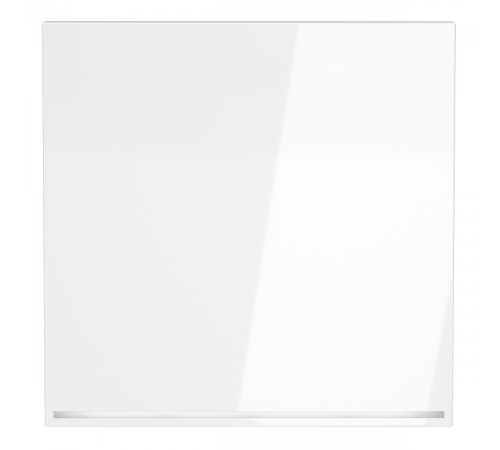 Клавиша для выключателя/переключателя одноклавишного с подсветкой Voltum S70 (белый глянцевый) VLS000201