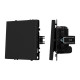 Выключатель перекрёстный 1 кл софт-тач черный оникс Arlight SWT-MKX1-SFPL-BK (250V, 10A) 054249(1)