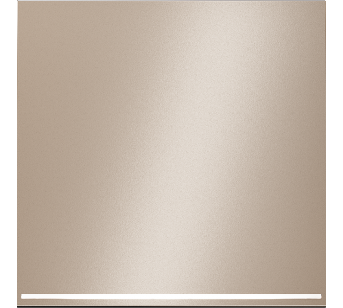 Клавиша для выключателя/переключателя одноклавишного с подсветкой S70 Metal (платина) Voltum VLSM000210