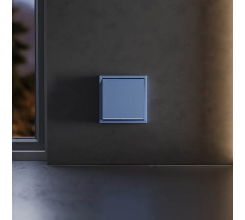 Клавиша для выключателя/переключателя одноклавишного с подсветкой Voltum S70 (деним) VLS000215