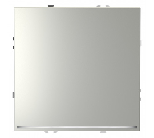 Проходной переключатель одноклавишный с подсветкой Voltum S70 VLS010405