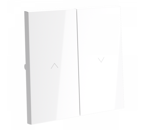 Клавиши для выключателя жалюзи Voltum S70 (белый глянцевый) VLS002501