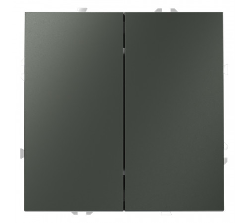 Проходной переключатель двухклавишный Voltum S70 VLS020306