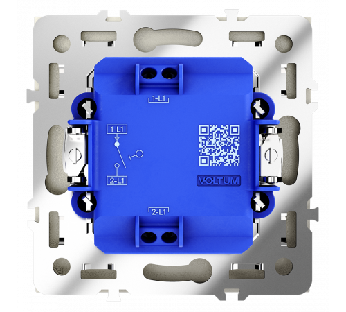 Выключатель одноклавишный Voltum S70 VLS010104 Выключатель одноклавишный Voltum S70 VLS010104
