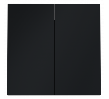 Клавиши для выключателя/переключателя двухклавишного Voltum S70 (графит) VLS000307