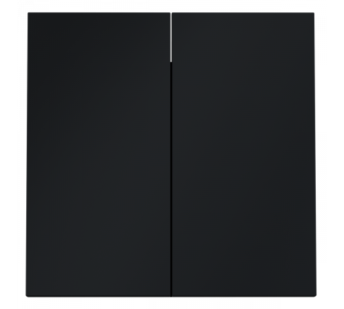 Клавиши для выключателя/переключателя двухклавишного Voltum S70 (графит) VLS000307