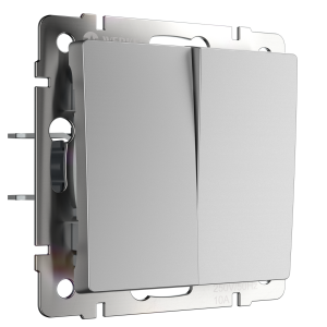 Выключатель двухклавишный проходной Werkel W1122006 4690389164835 a050890