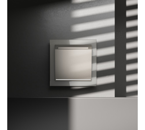 Выключатель встраиваемый Voltum S70 карточный 16А, (шелк) VLS010704