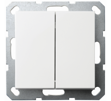 Перекрестный выключатель 2х клавишный Jasmart G3014W