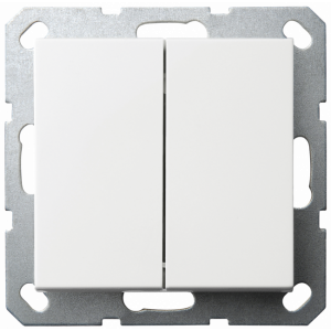 Перекрестный выключатель 2х клавишный Jasmart G3014W