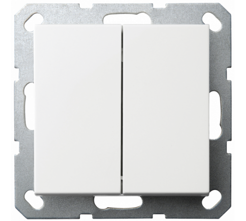 Перекрестный выключатель 2х клавишный Jasmart G3014W