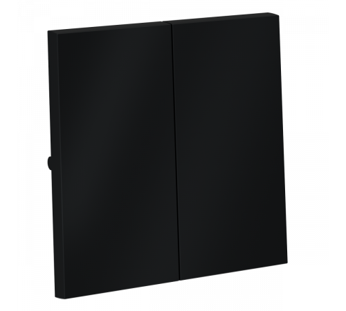 Клавиши для выключателя/переключателя двухклавишного Voltum S70 (графит) VLS000307