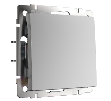 Выключатель одноклавишный Werkel серебряный W1110006 4690389164781 a050892