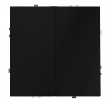 Выключатель двухклавишный Voltum S70 VLS020108