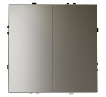 Проходной переключатель двухклавишный Voltum S70 VLS020304