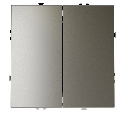 Проходной переключатель двухклавишный Voltum S70 VLS020304