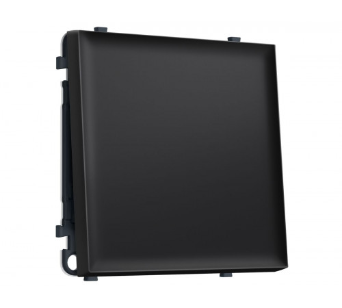 Комплект механизма 1-кл проходного выключателя SIGMA Черный матовый 10A-250V QUANT PRO Ambrella Volt MS801020 (SP8010, PR105)