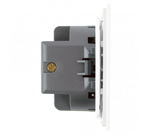 Выключатель 1-клавишный (механизм) Stekker Мия 250В 10А RSW10-3103-01 белая магнолия 50428