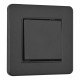 Выключатель одноклавишный Arte Milano SET16-1-30-1 black