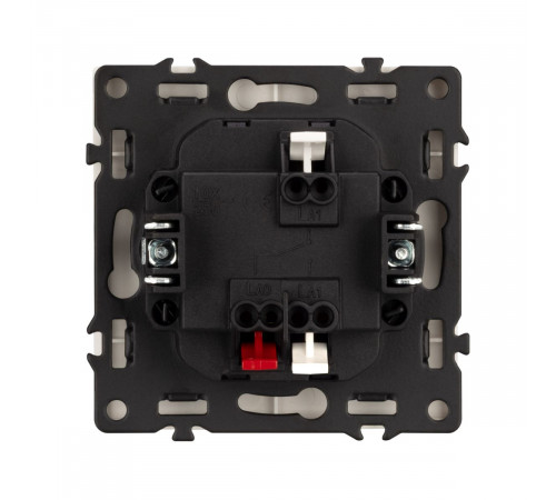 Механизм выключателя одноклавишный проходной Arlight SWT-NOBE-MKP1-SFPL-WH (230V, 10A) 054235