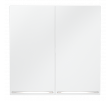 Клавиши для выключателя/переключателя двухклавишного с подсветкой Voltum S70 (белый матовый) VLS000402