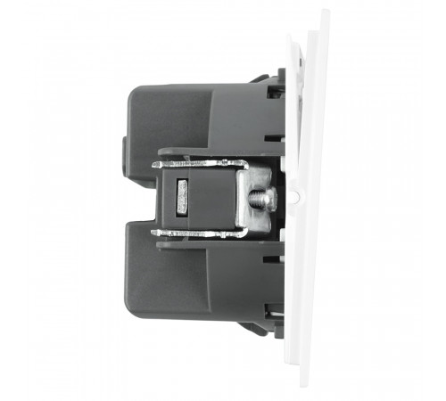 Выключатель 2-клавишный c индикатором (механизм) Stekker Мия 250В 10А RSW10-3102-01 белая магнолия 50432