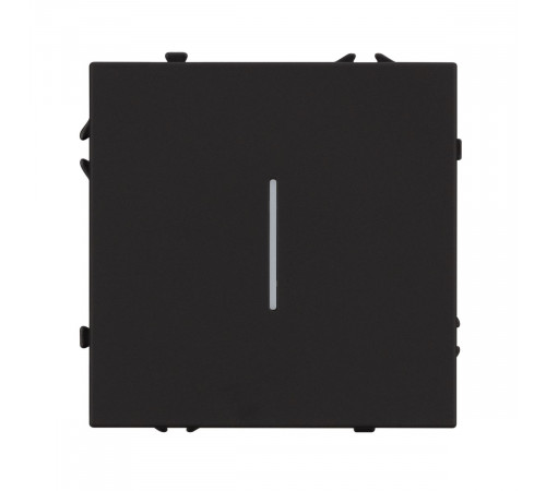 Механизм выключателя одноклавишный непроходной Arlight LED SWT-NOBE-MK01-SFPL-L-BK (230V, 10A) 054258