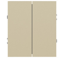 Переключатель Эра Arktik 16-1106-04 двойной 10АХ-250В шампань Б0070367