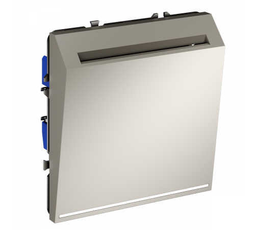 Выключатель встраиваемый Voltum S70 карточный 16А, (кашемир) VLS010703